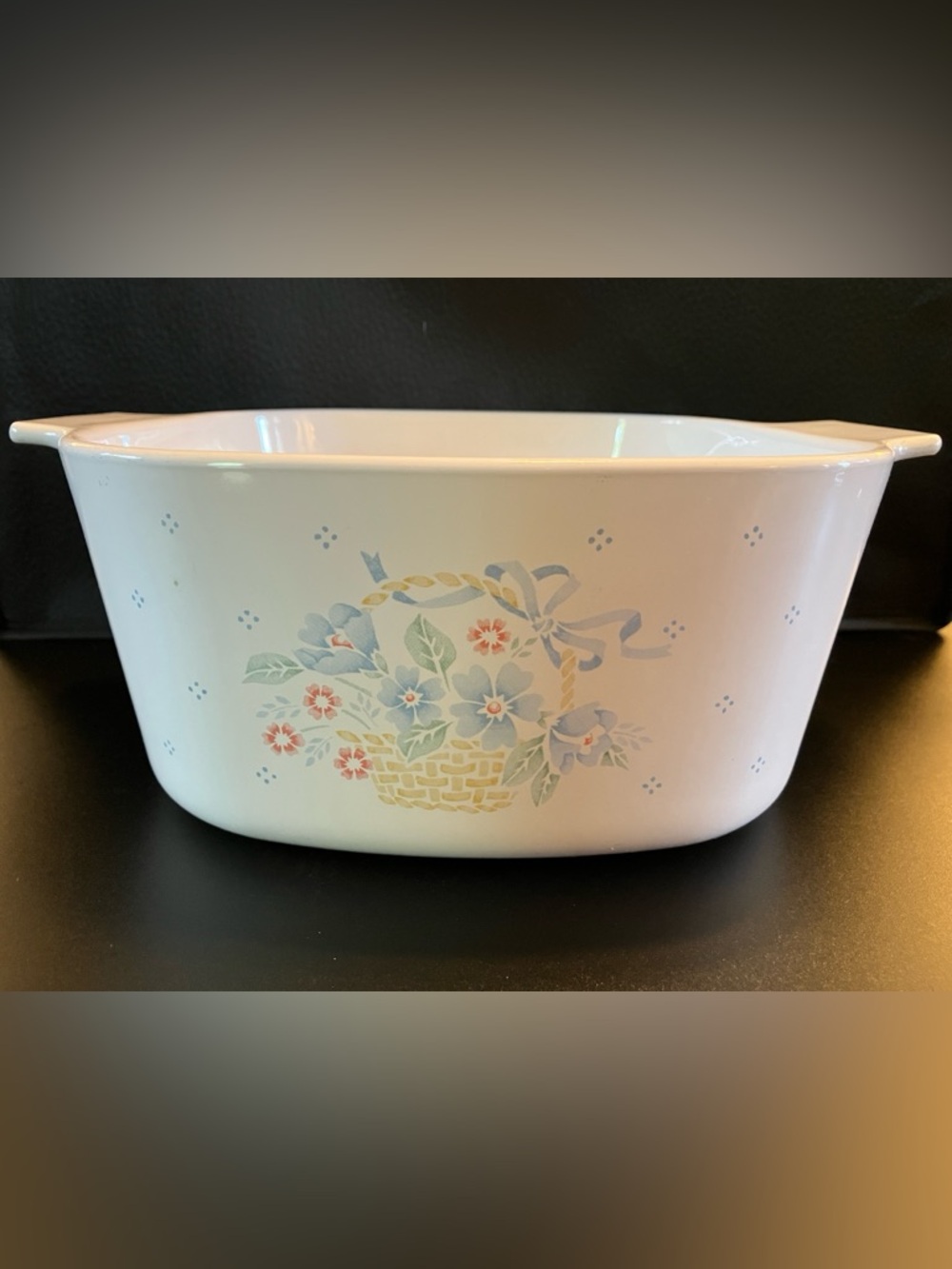 3 liter CorningWare with Country Corn Flower Pattern